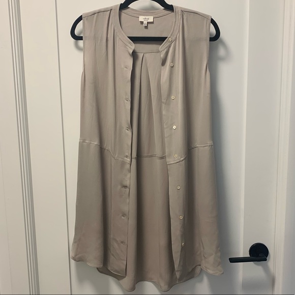 Wilfred - 100% Silk Button down shirt/dress - xxs - Picture 1 of 13